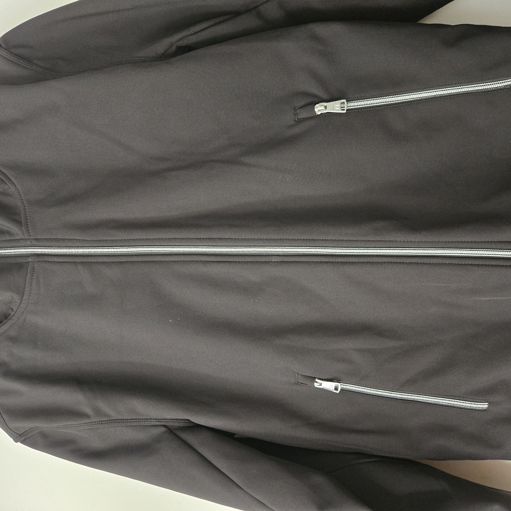 Kenneth Cole New York Black Windbreaker Lightweight Jacket